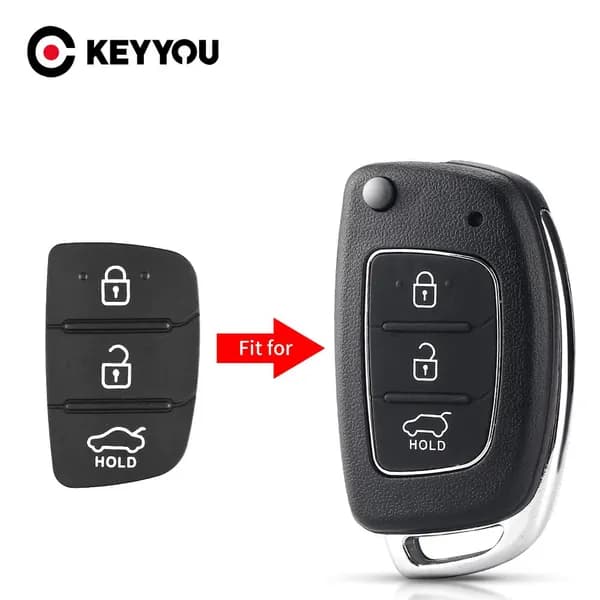 Ключ зажигания, арт. For Hyundai HB20 SANTA FE IX35 IX45, 1 шт.