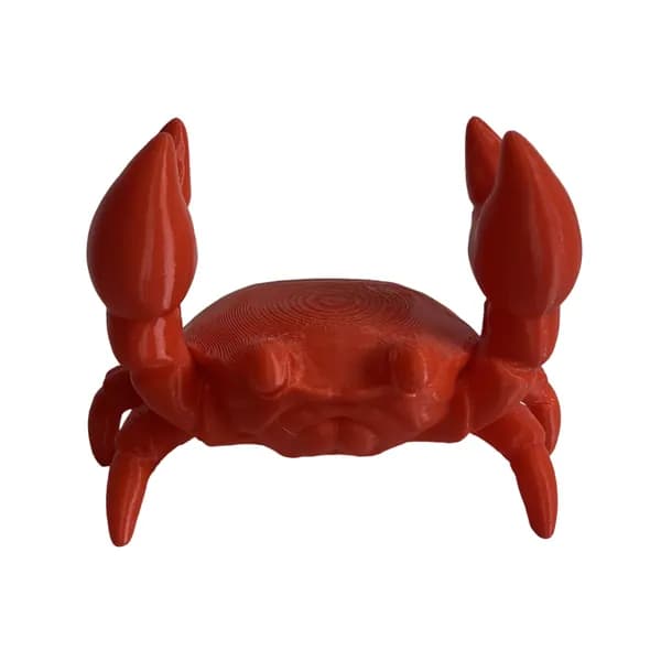 Краб-держатель для ручек 3D, красный, из ABS-пластика