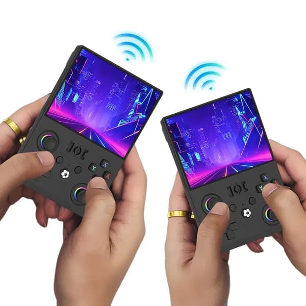 Портативная игровая консоль R36MAX2 с 4,5-дюймовым IPS-экраном и встроенной памятью 64 ГБ