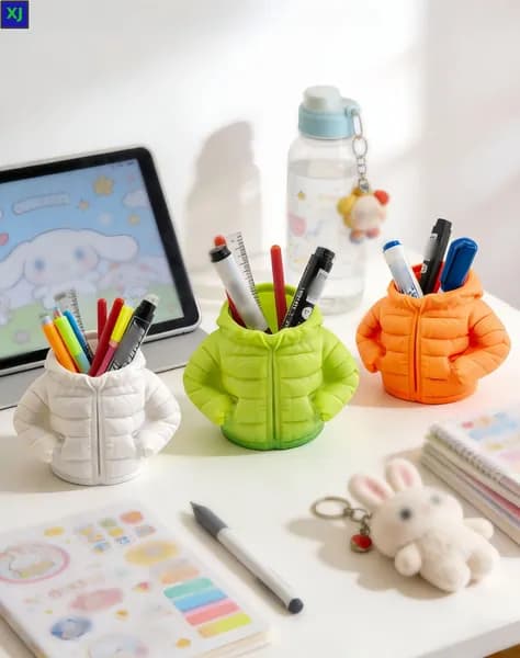 Набор подставок для ручек и карандашей Hello Kitty, 3 шт., пластик