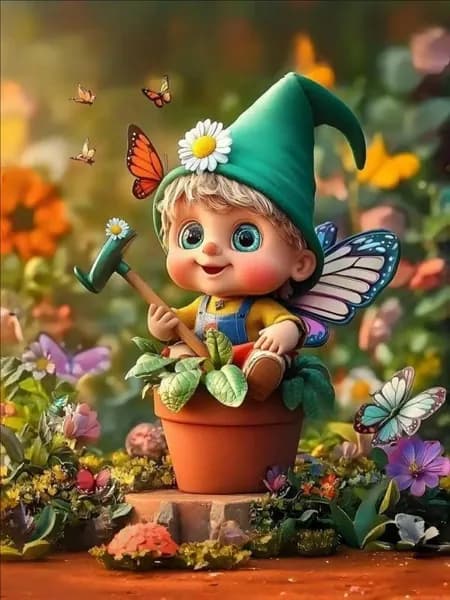 Фигурка садовая