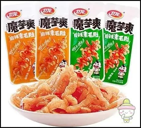 Закуска из корня конжака кисло - остарая Weilong Delicious Китай, 400 г