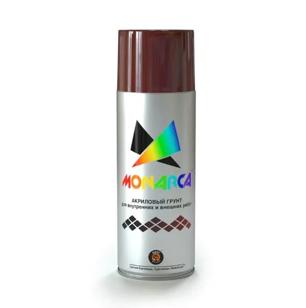 Грунт-спрей акриловый MONARCA RAL8012 красно-коричневый 270 г
