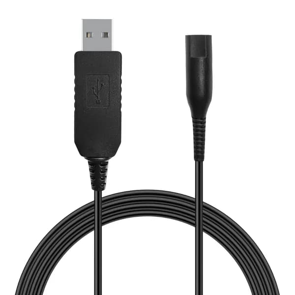 Кабель зарядного устройства 1,2 м 12В, для Braun Series 9 7 5 3 1/Silk-epil 3 5 9, кабель питания для зарядного устройства Braun Series 1 3 5 7 9