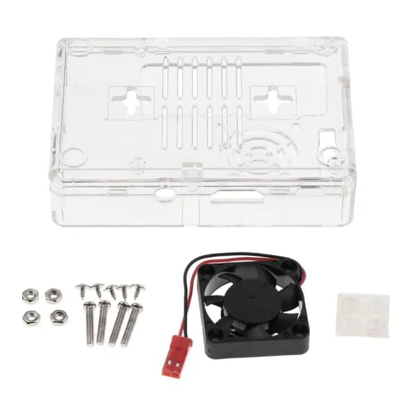 Компьютерный корпус Protective Case Box Shell with Cooling Fan, разноцветный
