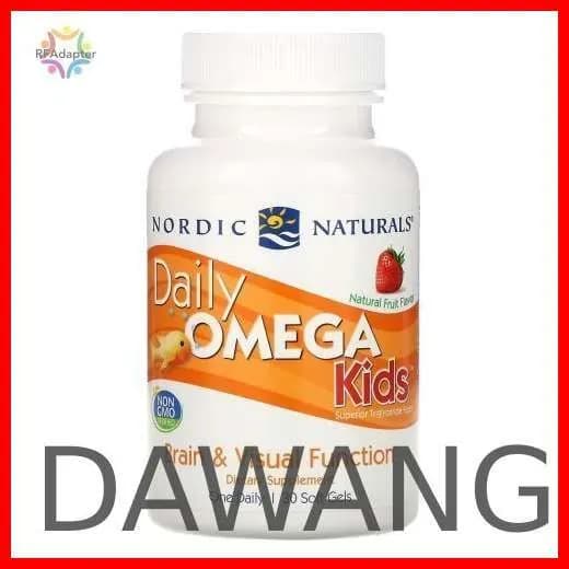 Nordic, Омега-3 для детей, Omega-3 Kids, вкус фрукты, 500 мг, 30 жеват.капсул