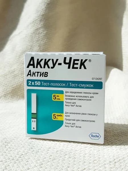 Accu-Chek / Тест-полоски Акку-Чек Актив 100 шт