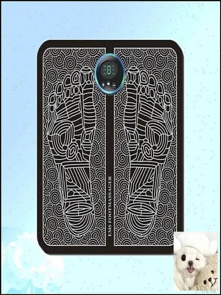 Массажер для ног, Подарок, Massager, 8 режимов, Стимулирующий, Лечебный, EMS,19 уровней