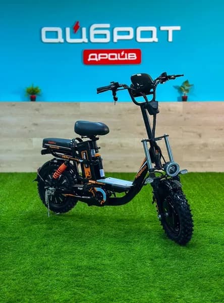 Электровелосипед Kugoo Kirin V3 Pro Plus (60V/28.6Ah/1200W), большой АКБ, внедорожные покрышки