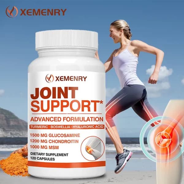 Капсулы XEMENRY для поддержки суставов разработаны для поддержания здоровья суставов, улучшения их гибкости и облегчения дискомфорта.