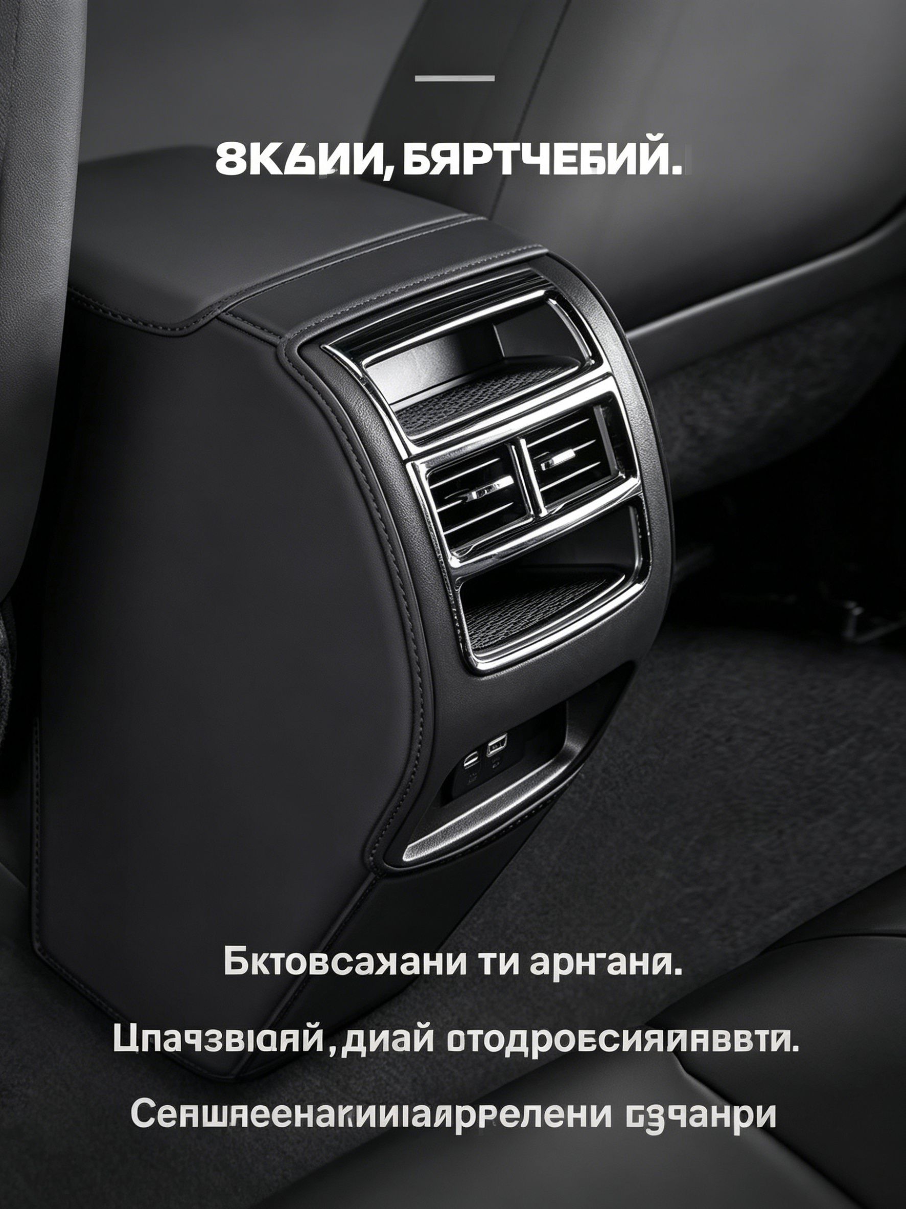 Защита на спинку сиденья на Передние сиденья, Искусственная кожа, 1 шт.