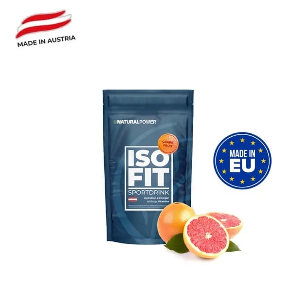 Изотоник Natural Power ISO FIT 400 гр Грейпфрут, Австрия