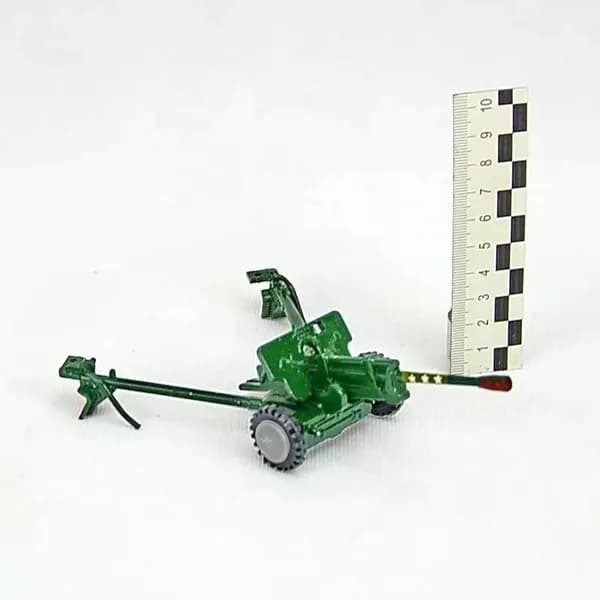 Пушка Дивизионная ЗИС-3-76. Масштаб 1:43, металл. коллекционная ретро-модель пр-ва СССР 80-х годов. 0-0430283