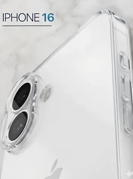 Чехол на Айфон 16 прозрачный силиконовый iPhone 16