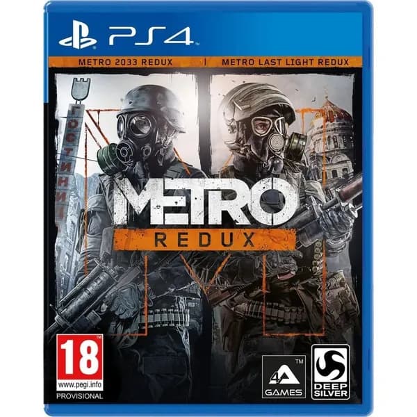 Игра для PlayStation 4 Metro 2033 Redux, русская версия