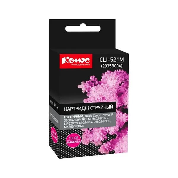 Комус Картридж, совместимый, Пурпурный (magenta), 1 шт