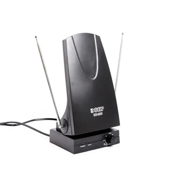 Антенна для телевизора комнатная SE-220 DVB-T2/ДМВ+МВ