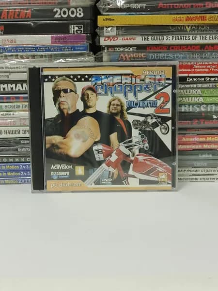 Видеоигра для ПК American Chopper 2. Full Throttle 2006 PC DVD