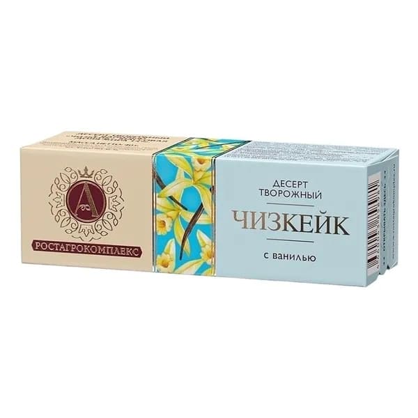 Десерт творожный А.Ростагрокомплекс Чизкейк с ванилью 15% БЗМЖ 40 г