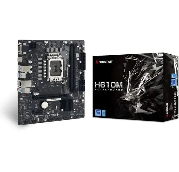 Biostar Biostar H610MH D5, DDR5, Материнская плата