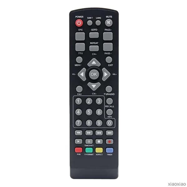 Универсальный пульт для цифровых ТВ-приставок DVB-T2 с прямой навигацией по каналам и удаленным управлением на большом расстоянии