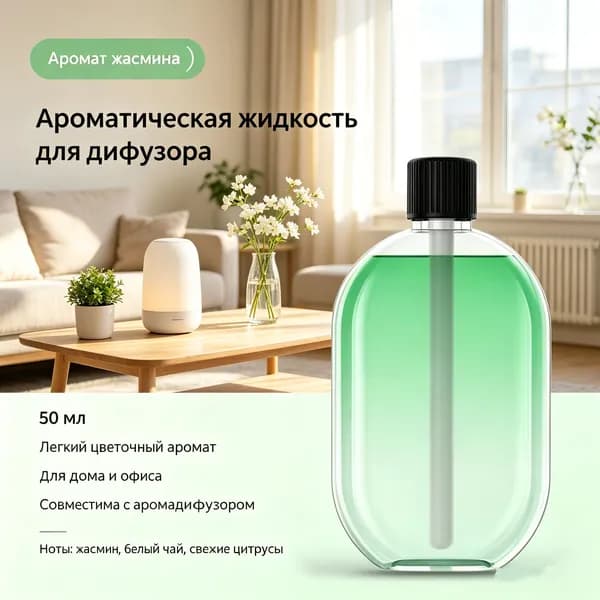Аромадиффузор ультразвуковой J3Q4Y7VWI, салатовый
