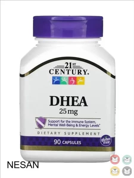 ДГЭА (дегидроэпиандростерон) 21st Century DHEA 25 мг 90 капсул.