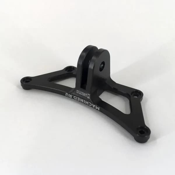 Кронштейн "Бабочка" Machined, (Переходник, пульт DJI RC -> GoPro) (Черный)