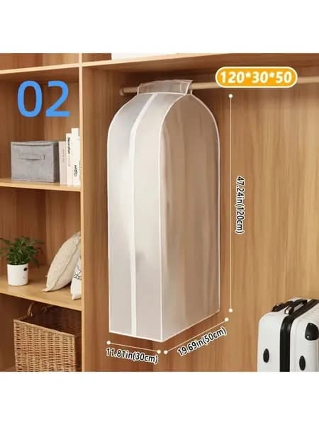 Чехол для одежды 120x30 см, 1 шт