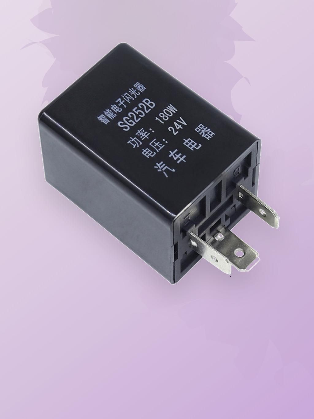 Автомобильное реле-прерыватель LED 3 контакта 12/24В, - 24V