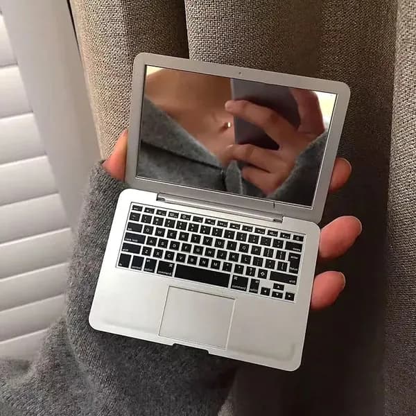 Зеркало настенное, 6.5 см х 2 см, 1 шт