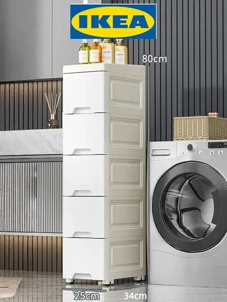 IKEA Тумба для ванной,, 25х34х80 см