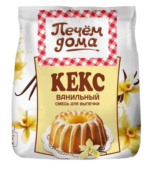 Смесь для выпечки ПЕЧЕМ ДОМА Кекс ванильный, 300г