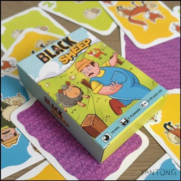 "Black Sheep"Интерактивная игра Детская головоломка Картовая игра Семейная вечеринка