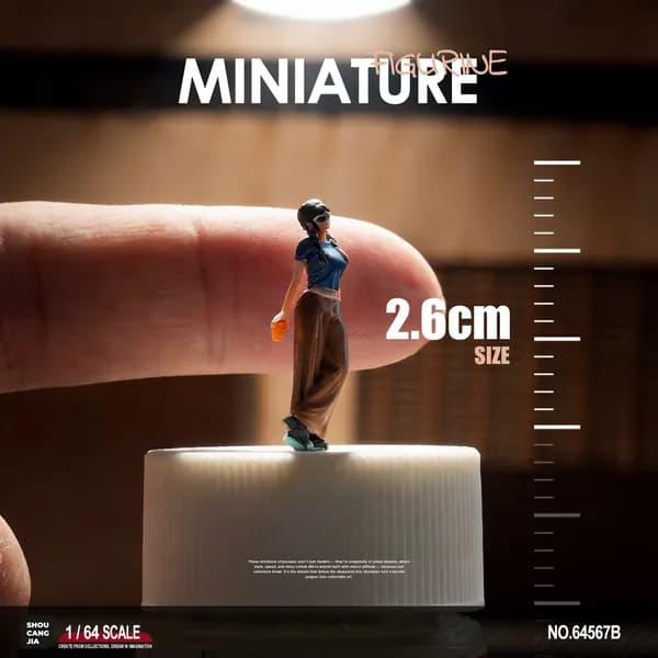 Фигурки в масштабе 1:64 расписанные вручную,Миниатюрные Кукла-модель предметы