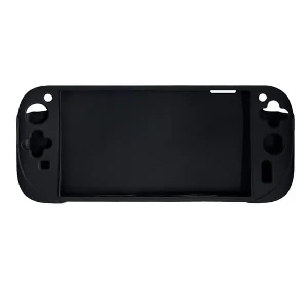 Силиконовый чехол для Nintendo Switch 2, чёрный, защита от царапин и падений