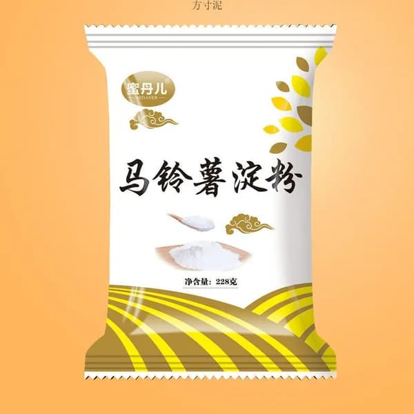 Крахмал из картофеля натуральный, для приготовления блюд и выпечки, универсальная кухонная приправа