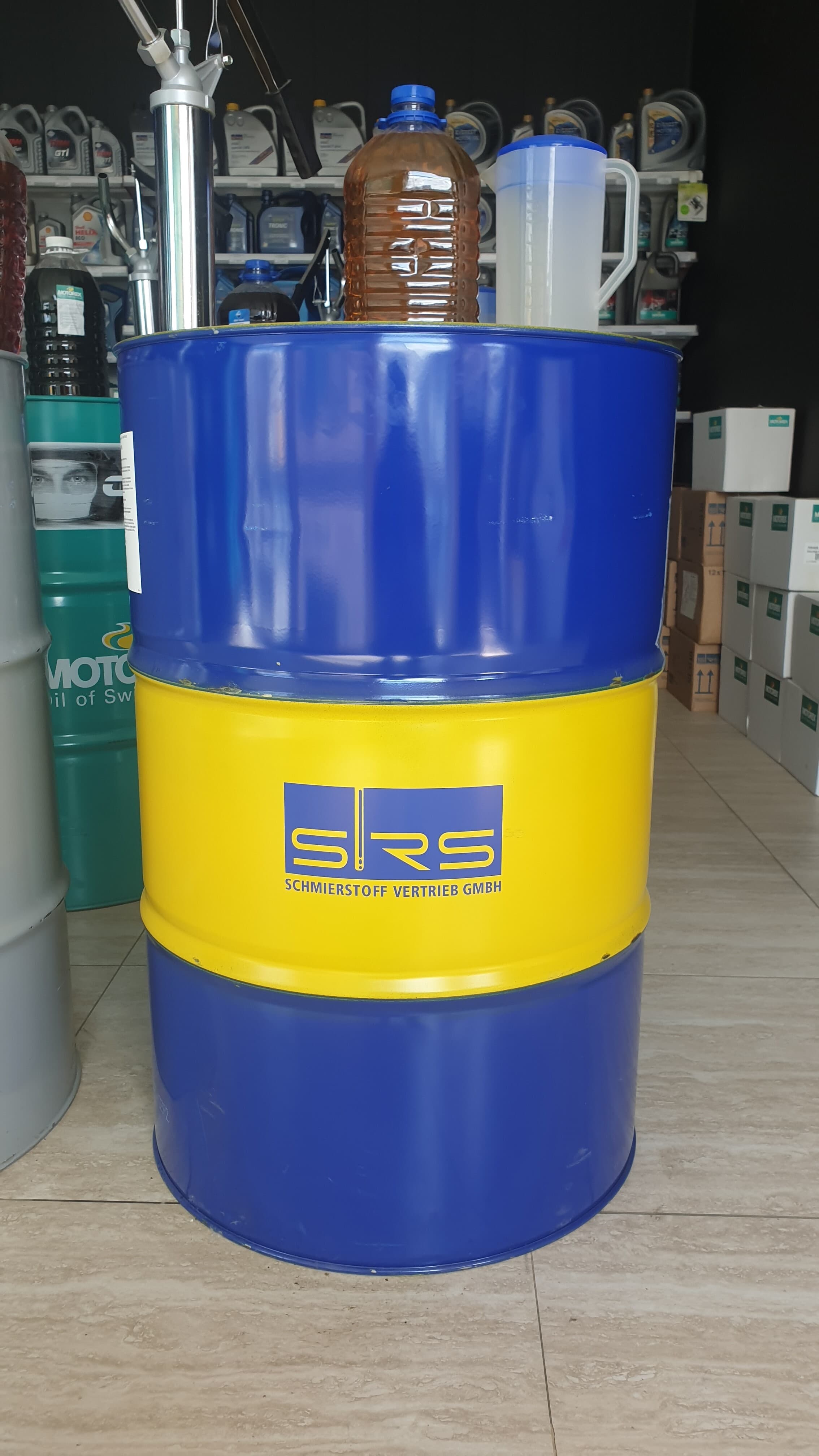 SRS Масло трансмиссионное Wiolin ATF III MV Желтая 1L
