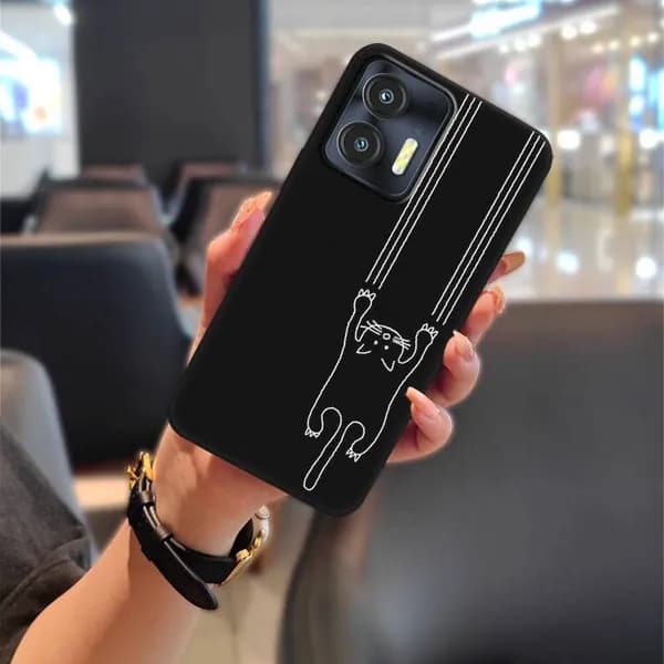 Чехол Lulumi для телефона Oukitel C35/C36, мягкий силиконовый чехол с милым мультяшным рисунком, противоударный, прочный, пылезащитный, из ТПУ.
