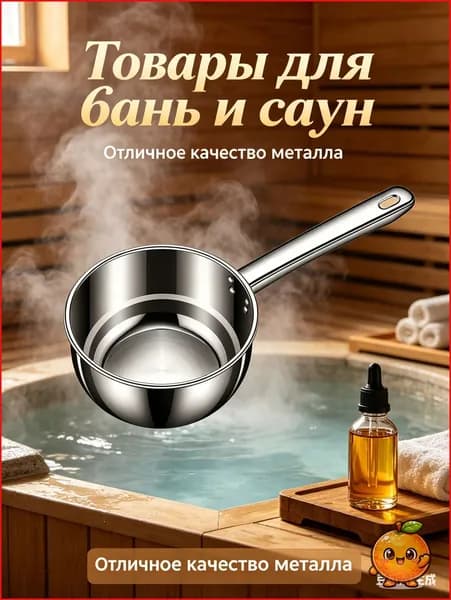 Бондарное изделие для бани Шайка, 1.6 л