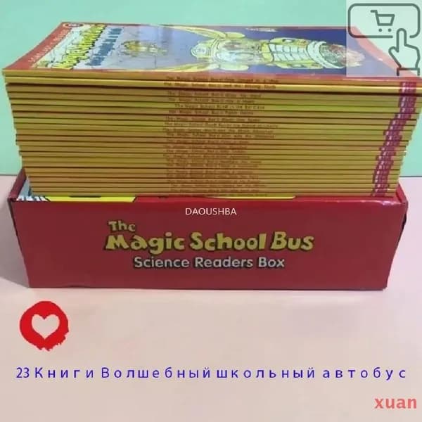 23 Книги Волшебный школьный автобус Детские комиксы на английском языке The Magic School Bus