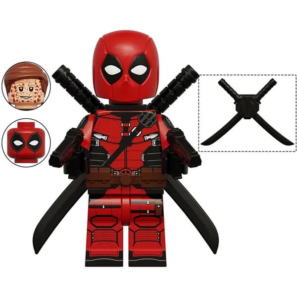Фигурка Marvel, Дэдпул (Deadpool), конструктор