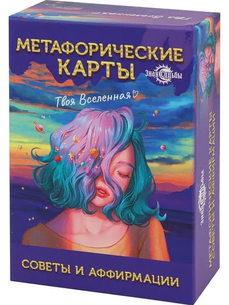 Метафорические карты Советы и аффирмации Твоя вселенная