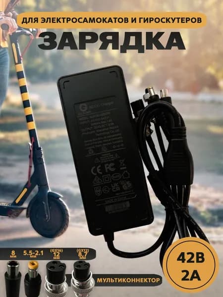 Зарядное устройство 42V 2A