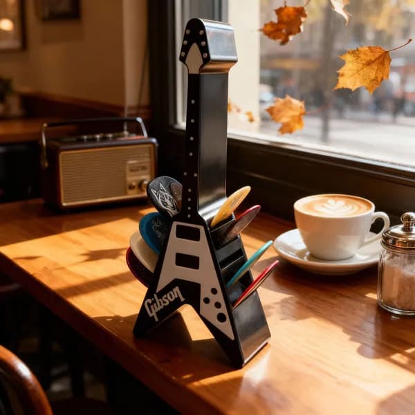 Чехол для медиаторов гитары для Gibson Flying V