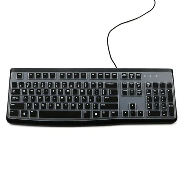 Защитная пленка для клавиатуры Logitech K120 MK120-полупроницаемая черная