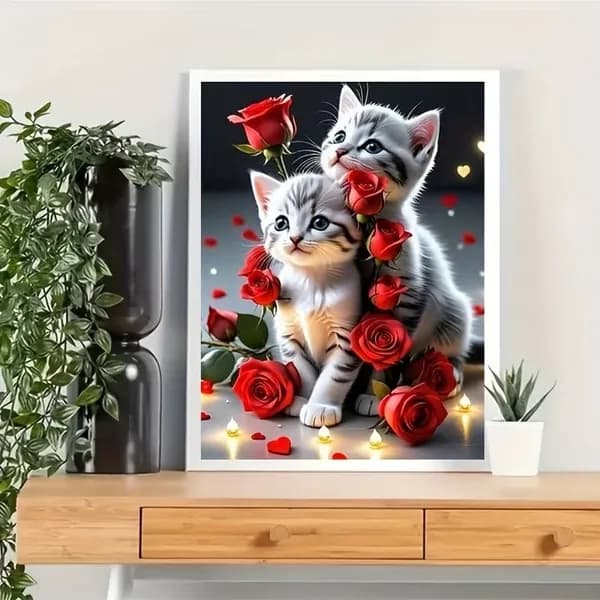 1 комплект DIY 5D-рисунок из алмазов без рамки