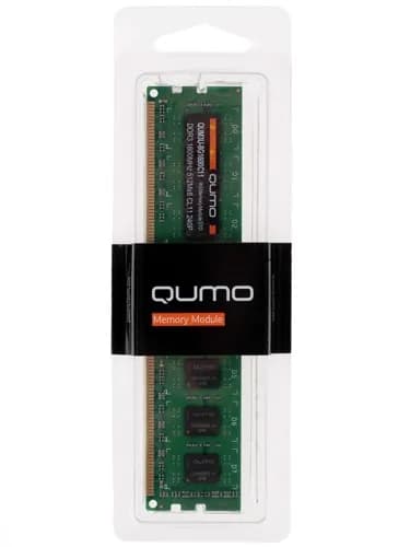 QUMO Оперативная память DDR3, 1600 МГц, 1 x 8 ГБ (QUM3U-8G1600C11L)