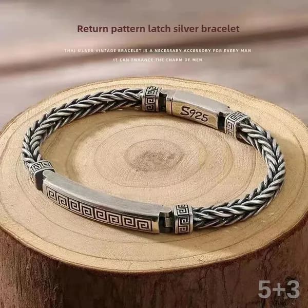 Винтажные надписи контактный браслет