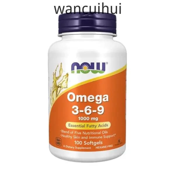 Омега 3-6-9 NOW Omega 3 6 9 1000 мг, 100 гелевых капсул